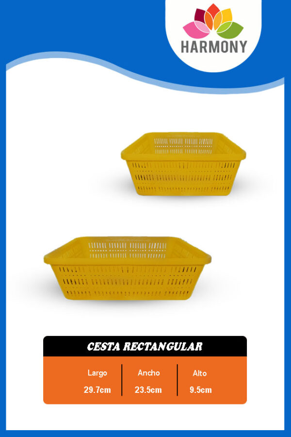 Cesta rectangular - Imagen 6