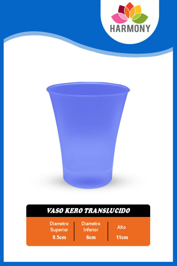 Vaso kero (translucida) - Imagen 3