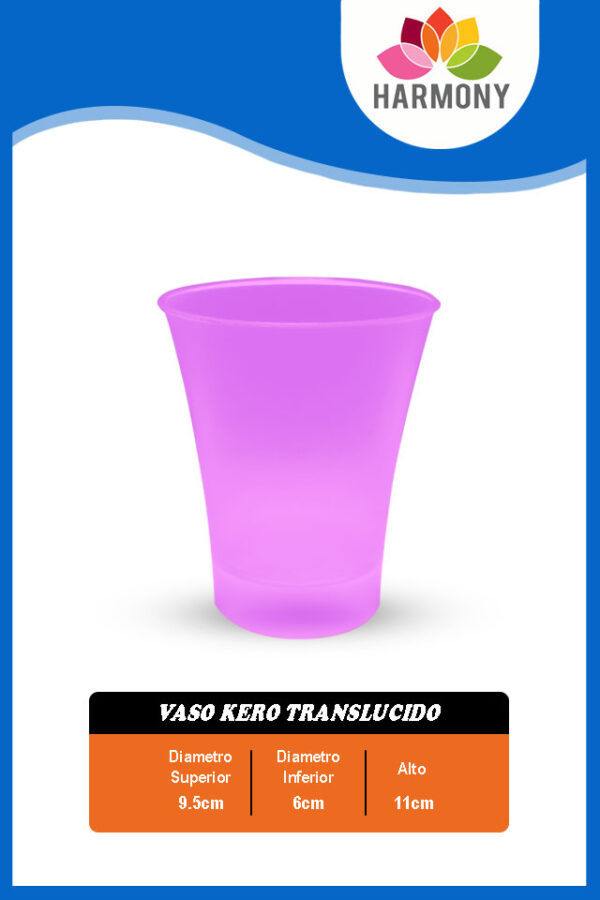 Vaso kero (translucida) - Imagen 4