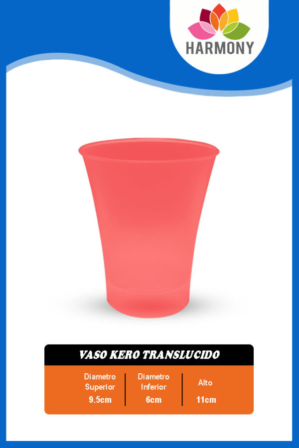 Vaso kero (translucida)