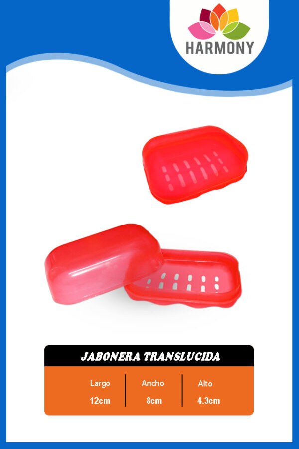 Jabonera translucida - Imagen 3