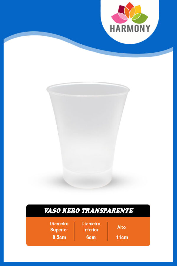 Vaso kero (transparente)