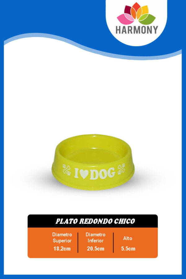 Plato redondo chico - Imagen 4