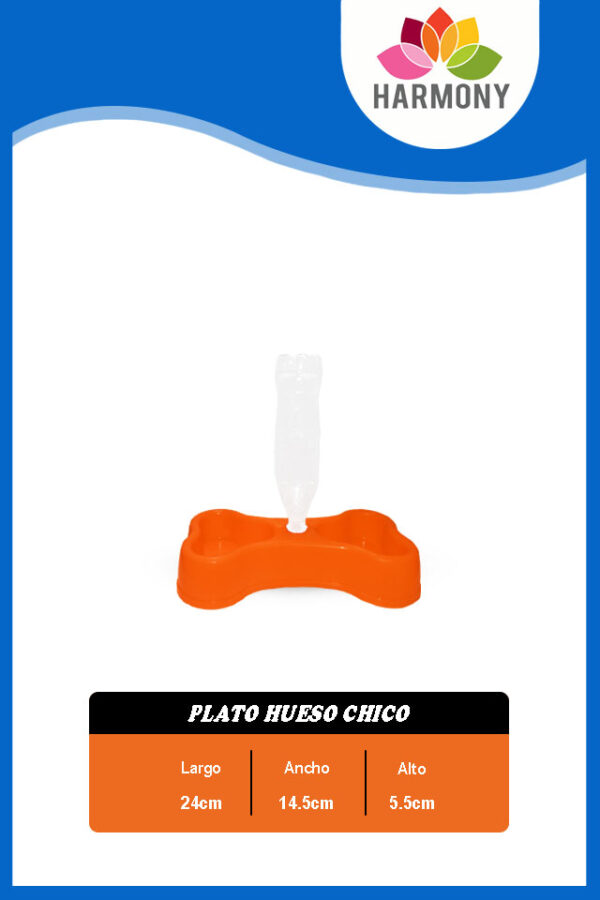 Plato hueso chico